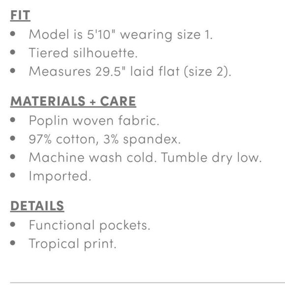 Torrid Plus Size 14 Midi Poplin High Waist Skirt, Tropic Palm Trees - Picture 6 of 6